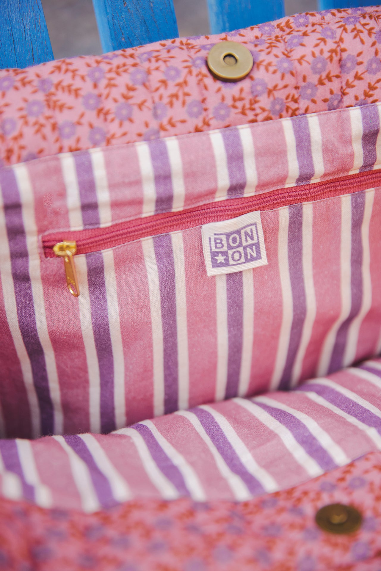 Tote bag - Mia Foulfleurs Purple