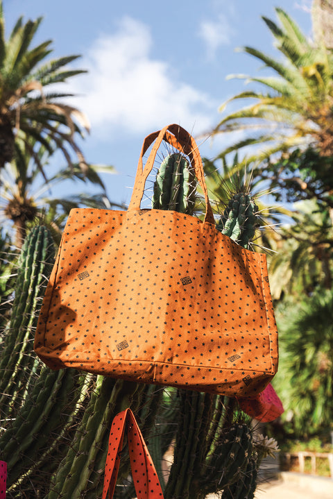 Large Tote Bag - Jo Bright Orange - Image principale