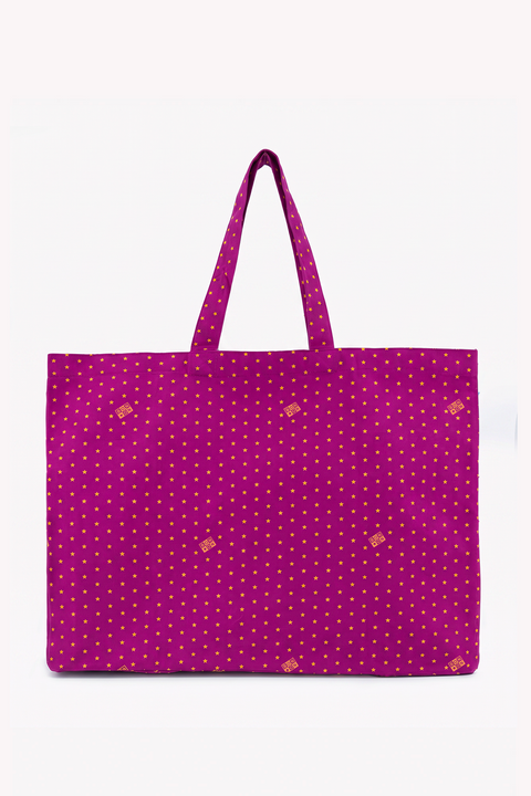 Large Tote bag - Jo Purple - Image principale