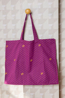 Large Tote bag - Jo Purple