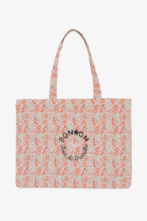 Cabas - Beth Fleur Vintage Rose - Image principale