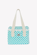 Lunch bag - Damier bleu vintage