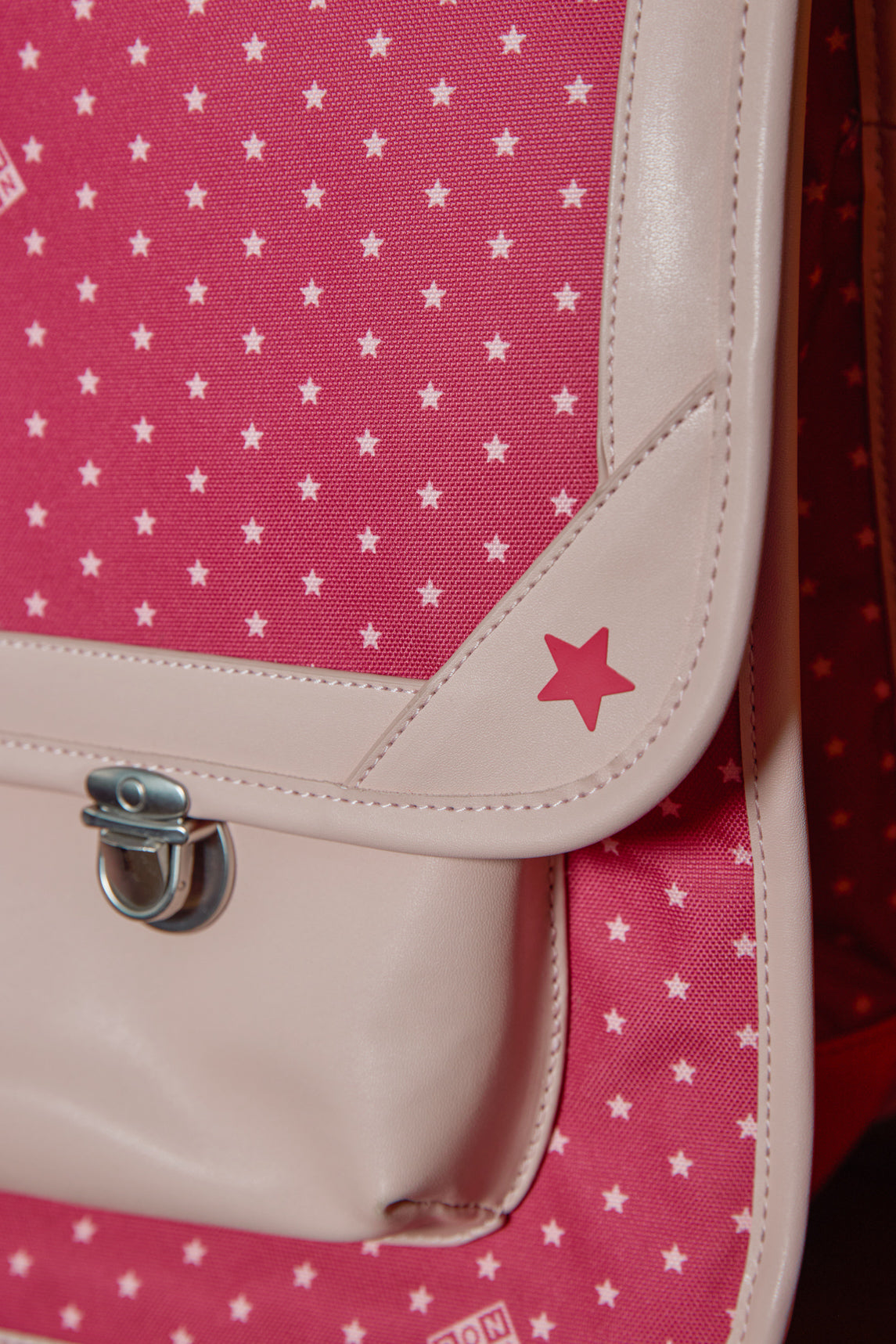 Schoolbag - Pink Stars