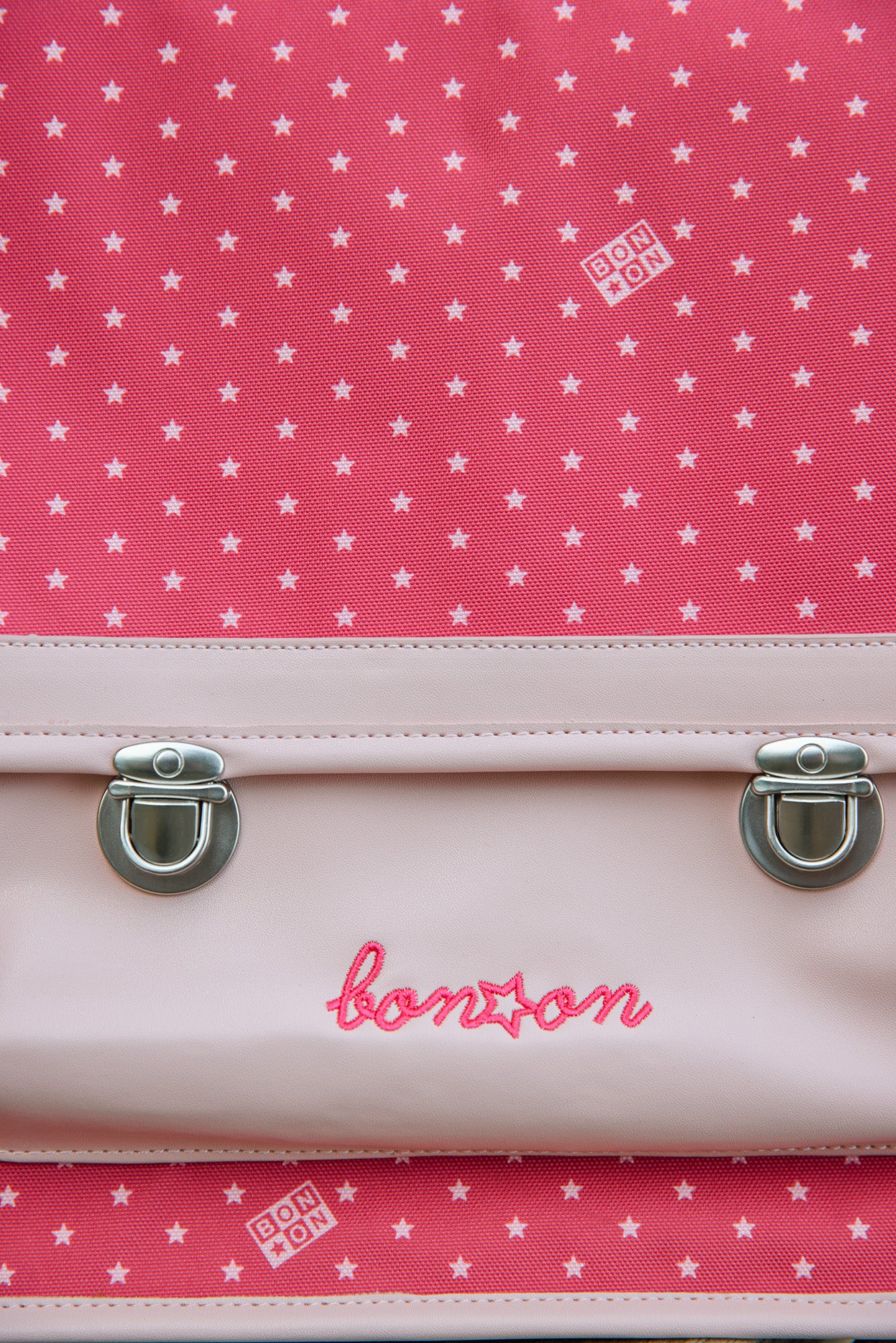 Schoolbag - Pink Stars