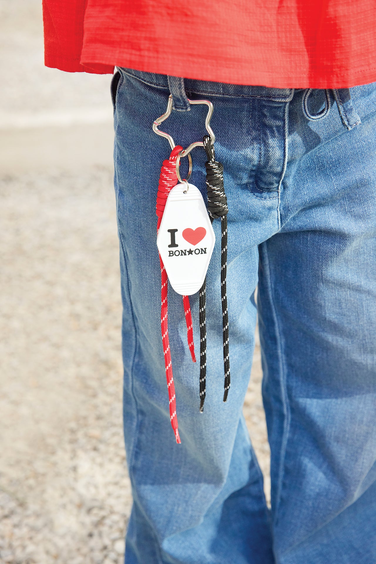 Porte-clés - I ❤️ Bonton