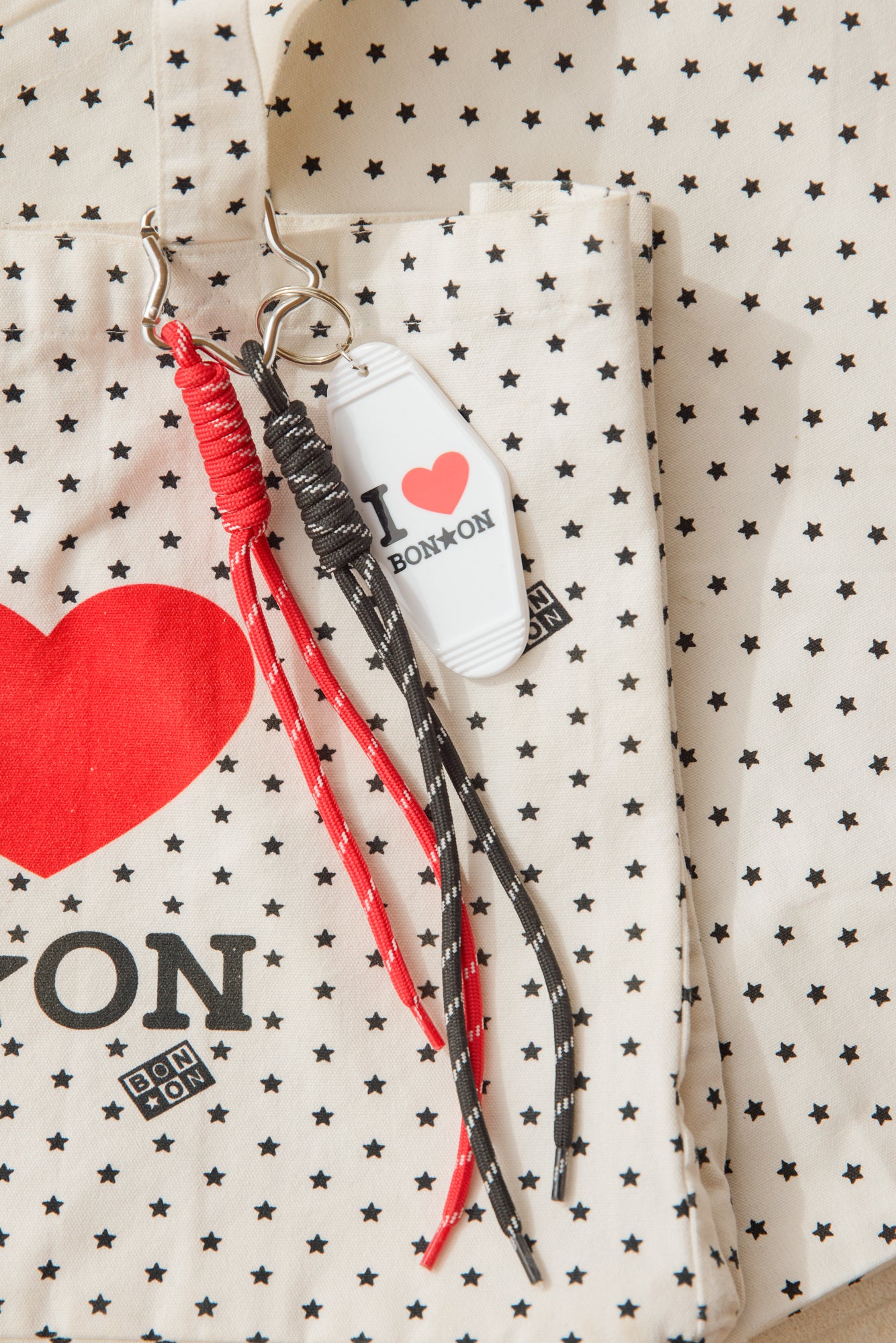Porte-clés - I ❤️ Bonton