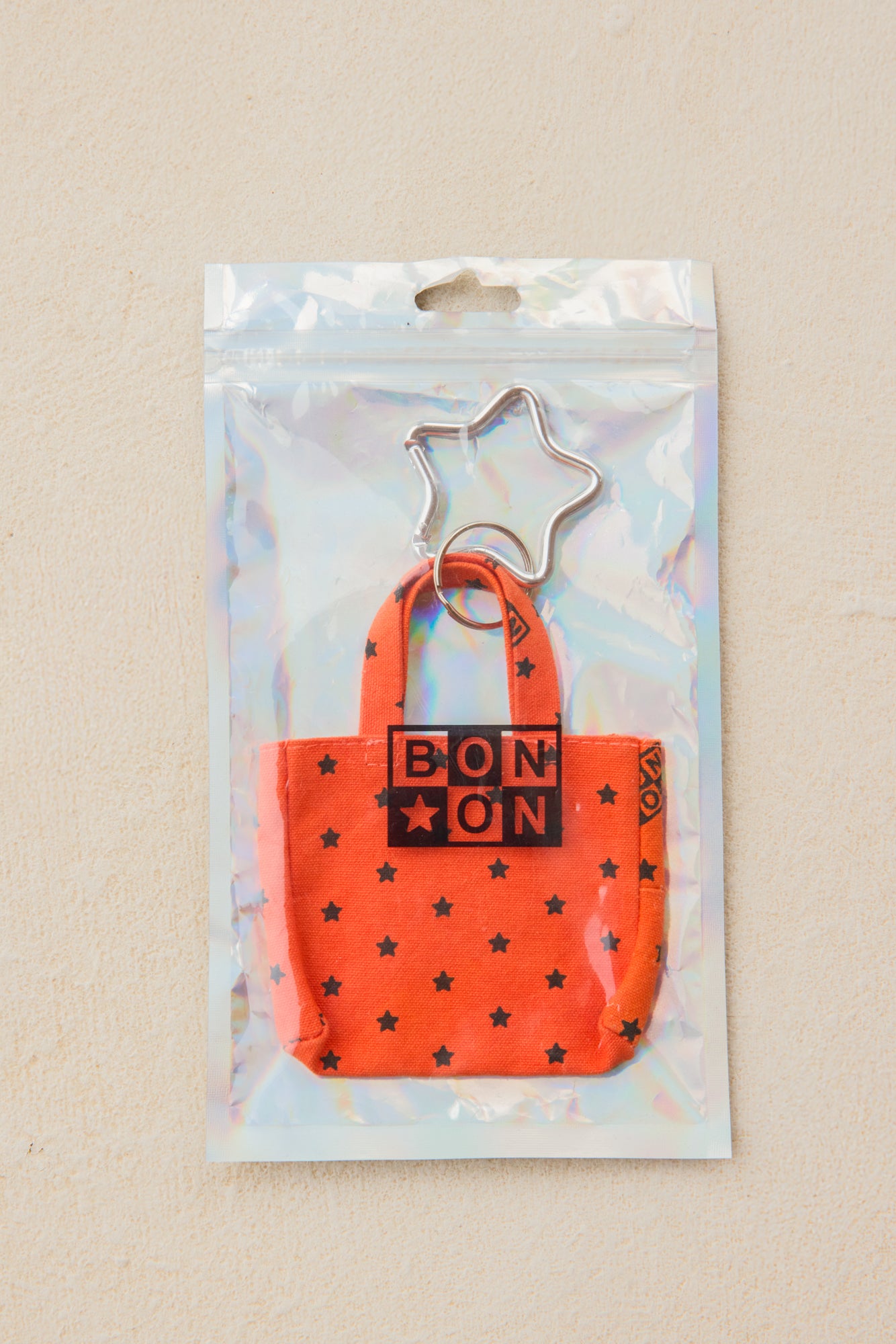Porte-clés - Cabas Orange Vif