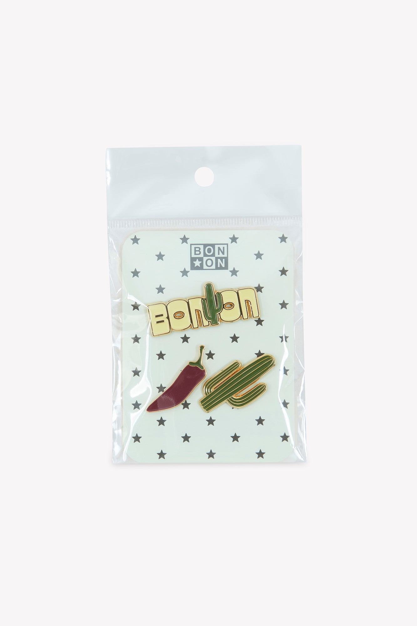 Set 3 Pins - Cactus Kaki