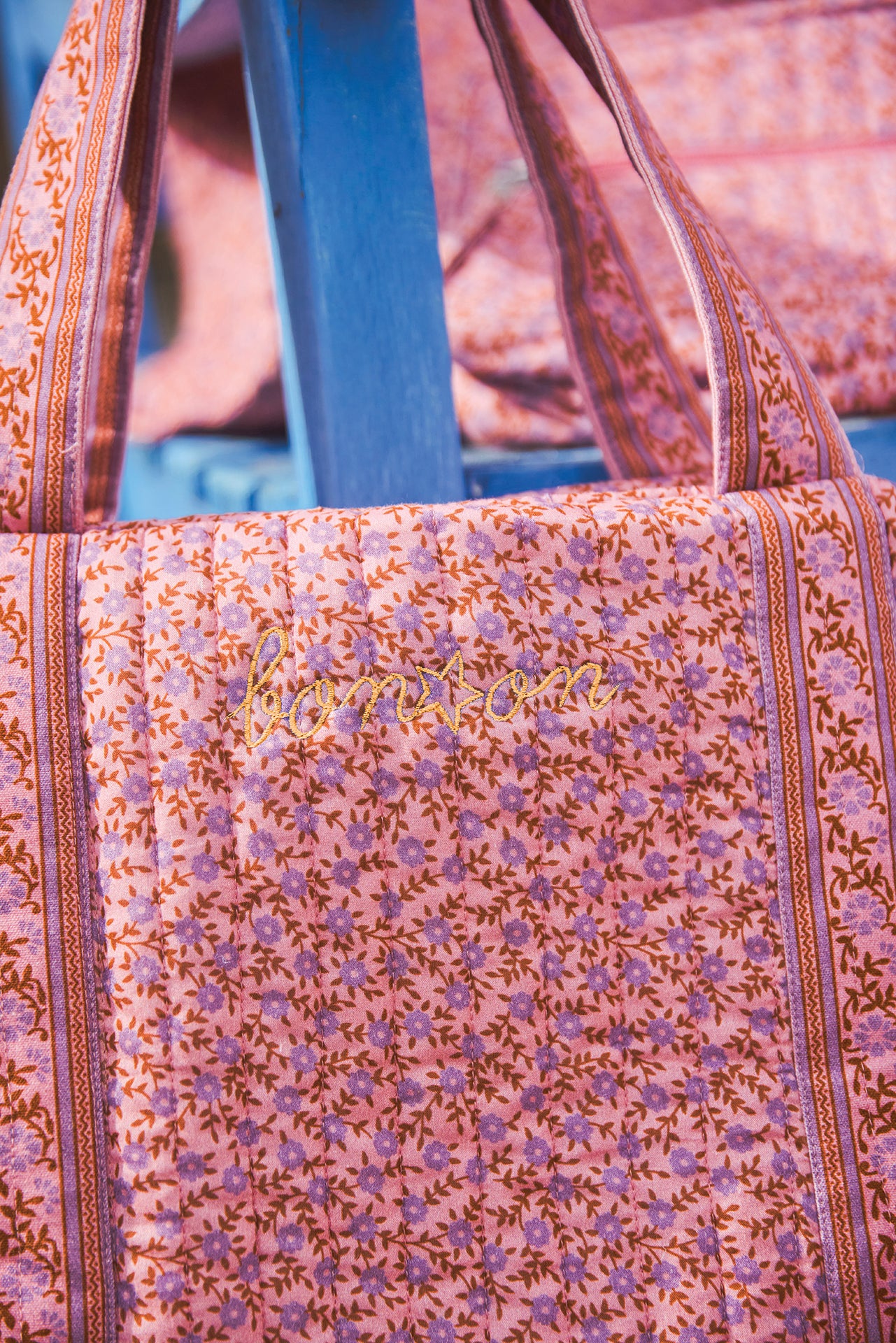 Sac à langer - Foulfleurs Violet