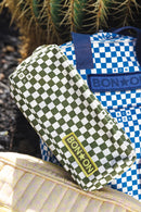 Trousse - Damier Vert