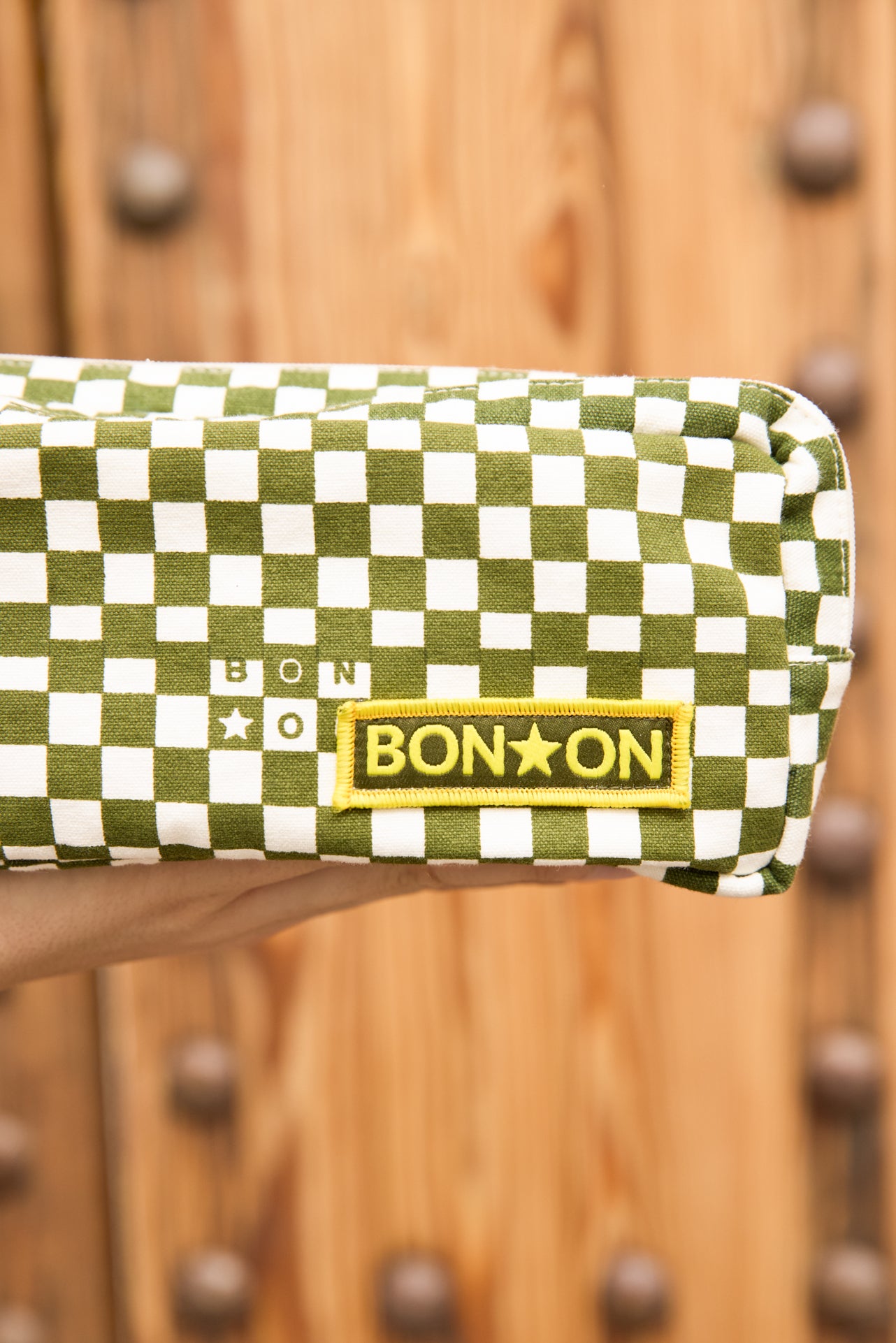 Case - Checkerboard Green