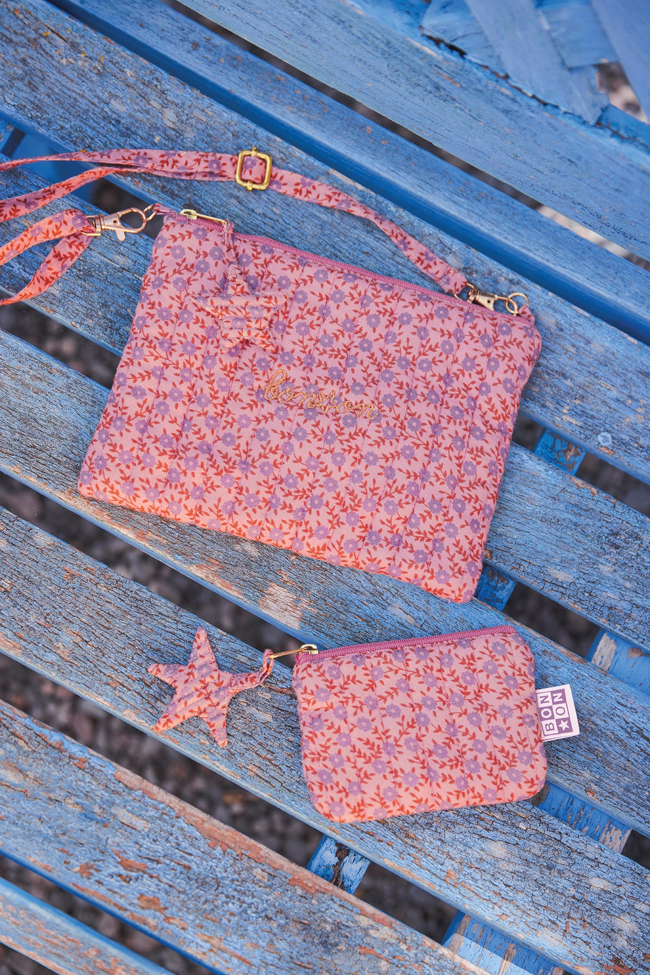 Mini pochette - Ivy Foulfleurs Violet