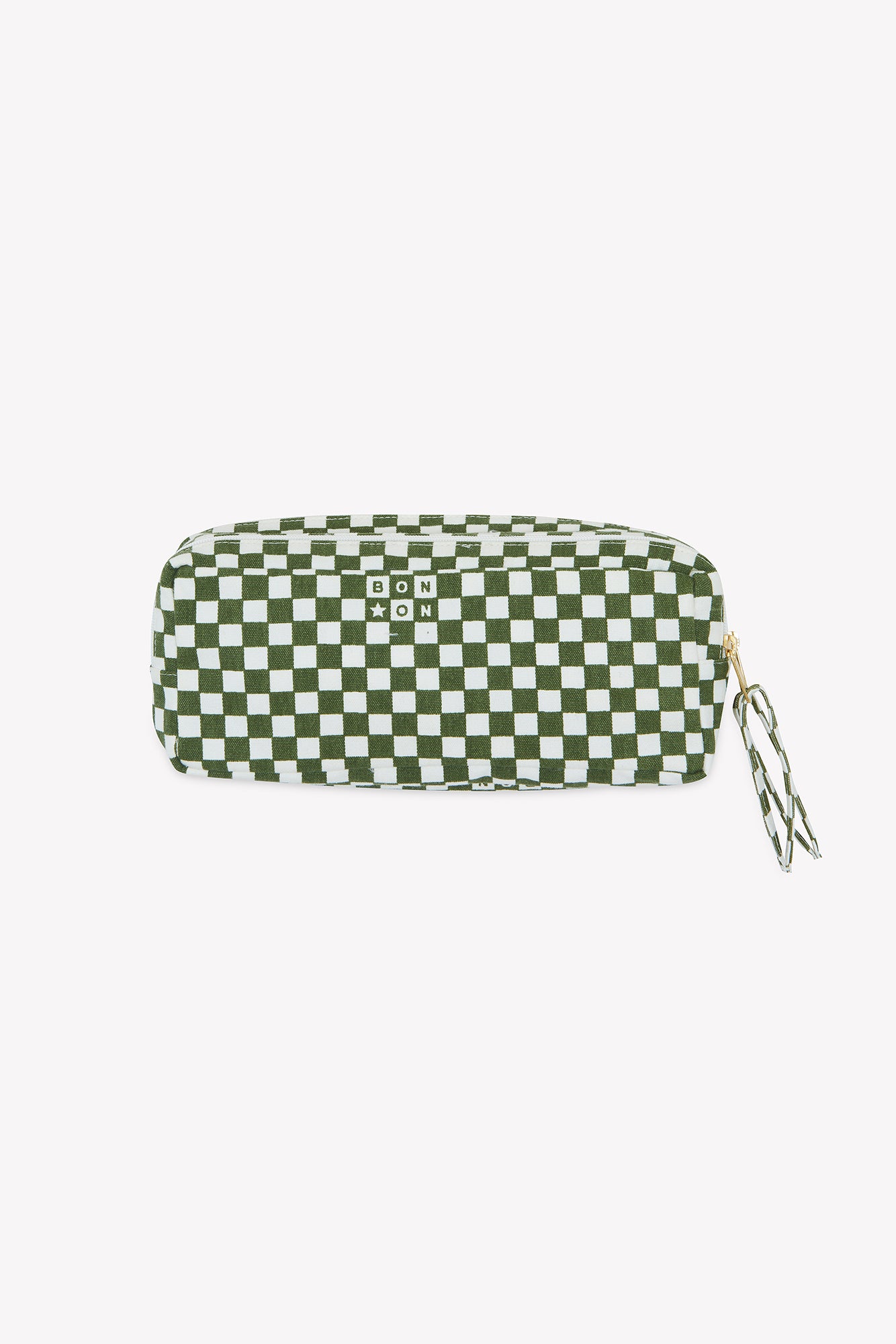 Trousse - Damier Vert