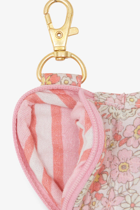Porte-clé - Fleur Vintage Rose - Image principale