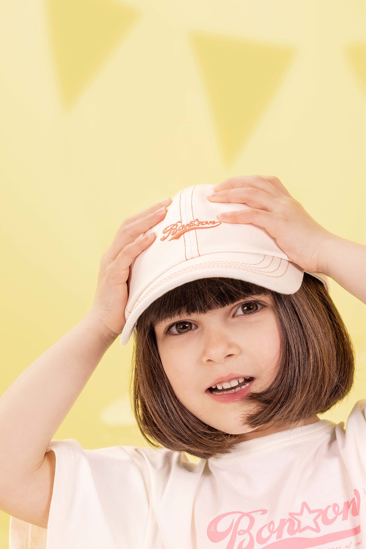 Casquette - Signature Rose Moyen