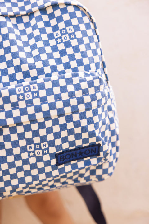 Sac à dos - Damier Bleu - Image principale