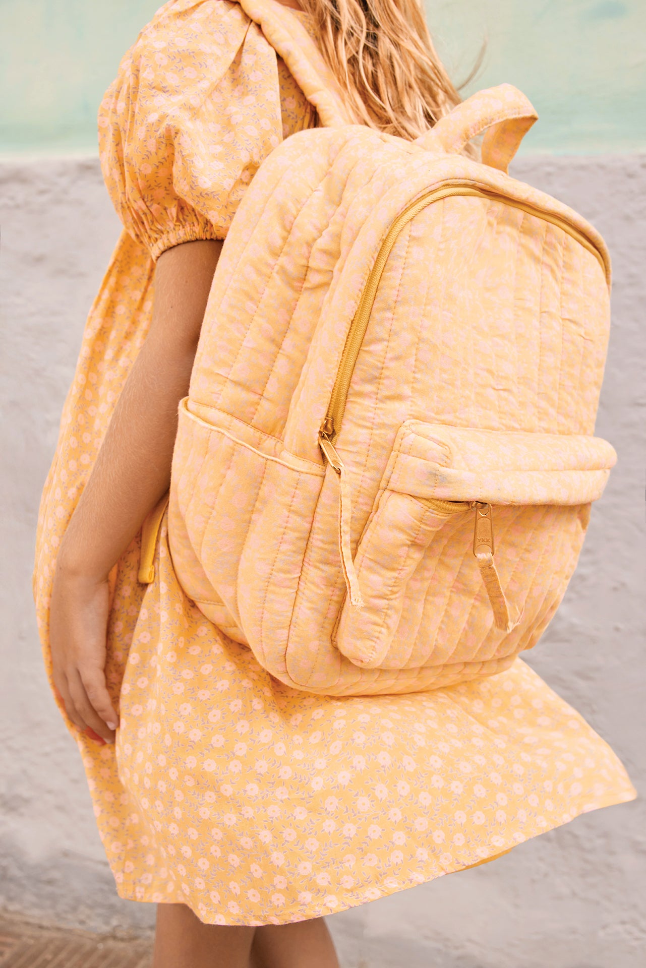 Sac à dos - Foulfleurs jaune