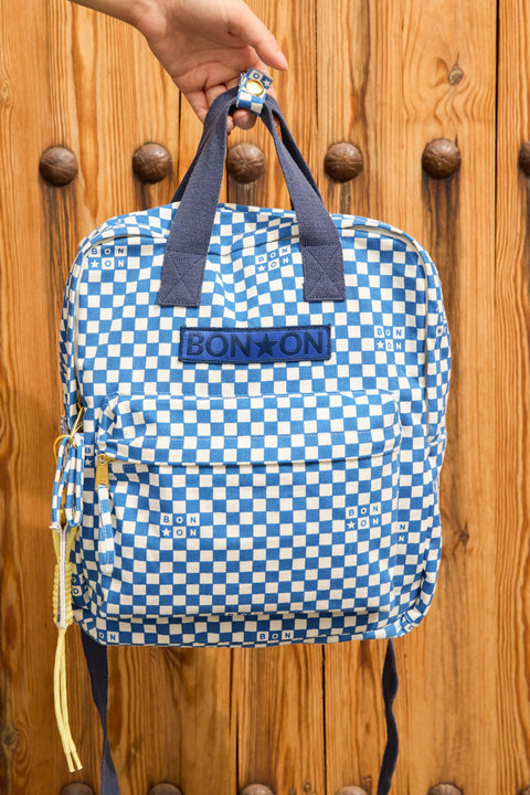 Backpack - Checkerboard Blue - Image principale