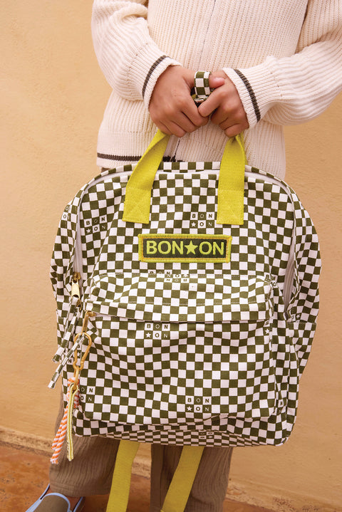 Backpack - Checkerboard Green - Image principale