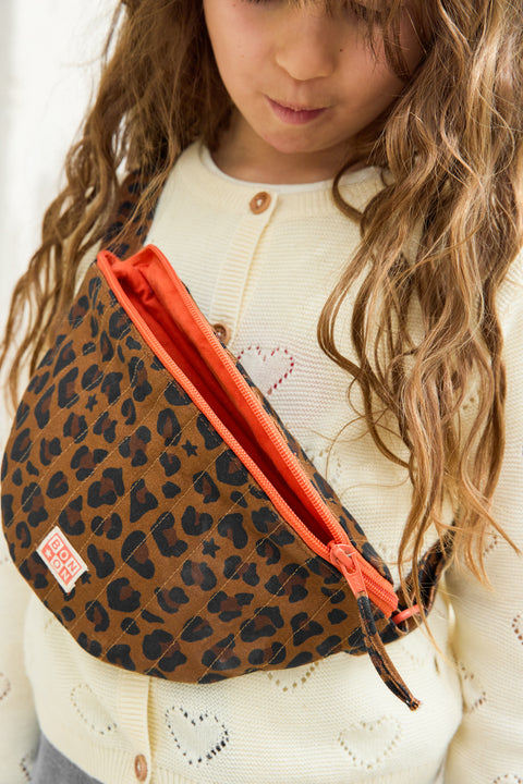 Bum bag - Print Bonton leopard - Image principale