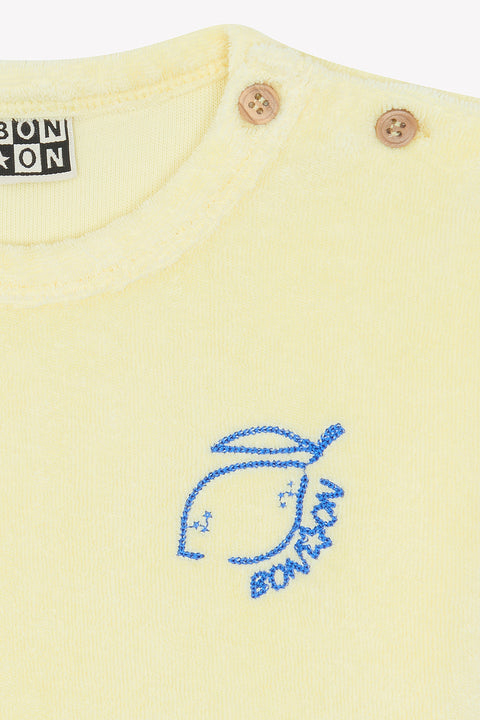T-shirt - Livia Limoncello in sponge - Image principale