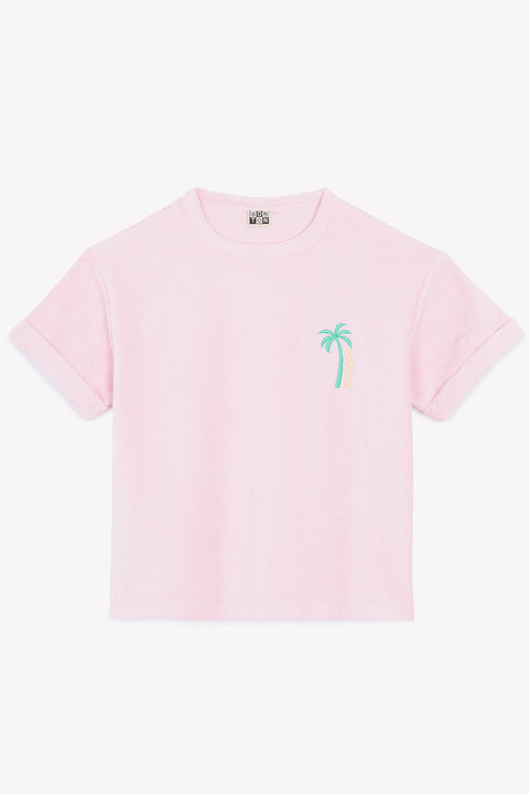 T-shirt - Livia Pink sponge - Image principale