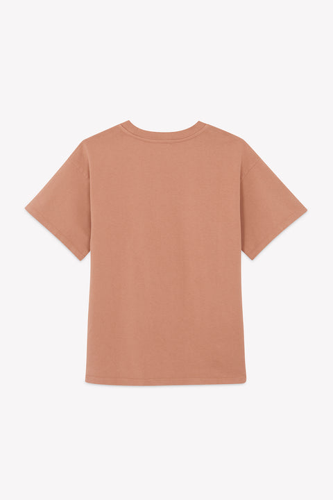 T-shirt - Capucine Femme Cachou Bonton x MilK - Image principale