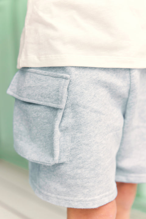 Short - Leopold gris chiné - Image principale