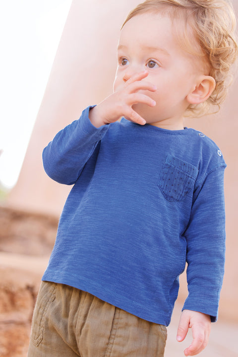 T-shirt - Lexie  Blue Mediterranean - Image principale