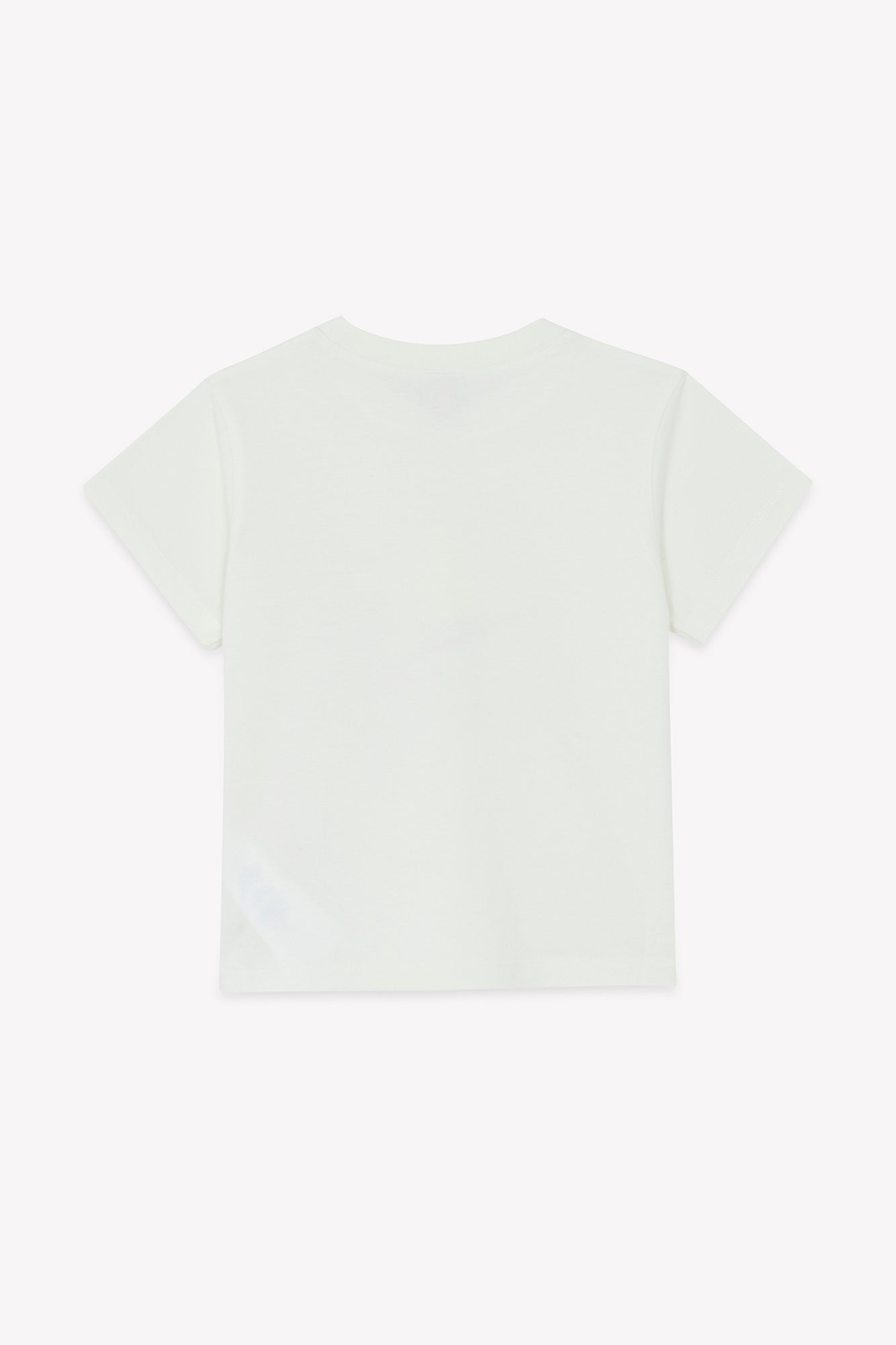T-shirt - Tubo écru bonton illustration "Lemonday"