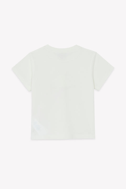 T-shirt - Tubo ecru bonton Illustration “Lemonday” - Image principale