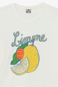 T-shirt - Livo écru Bonton illustration "Limone"
