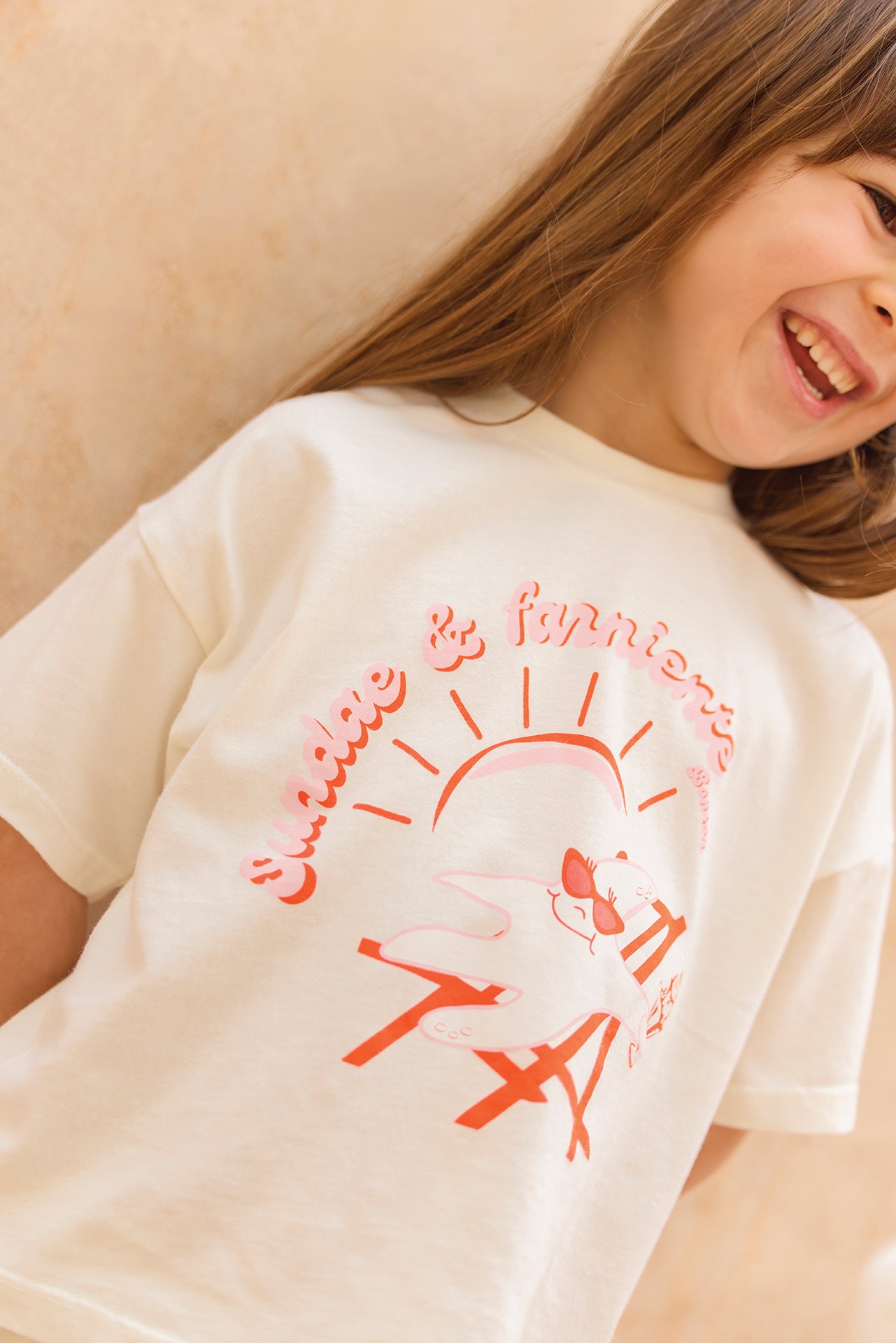 T-shirt - Livo Écru Bonton Illustration "Starfish"