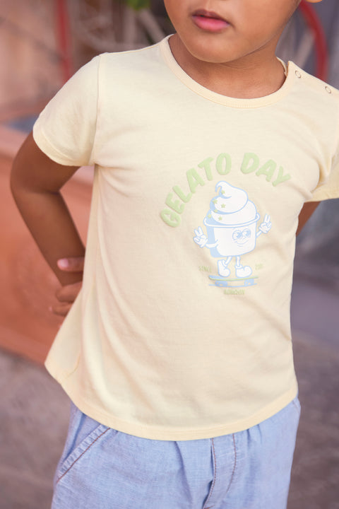 T-shirt - Tuba  gelato limonade illustration "Gelato Day" - Image principale
