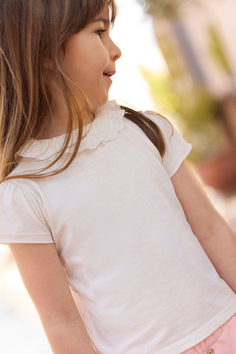 T-shirt - Tiris écru Bonton - Image principale
