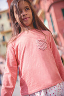 T-shirt - Lexie rose charmant