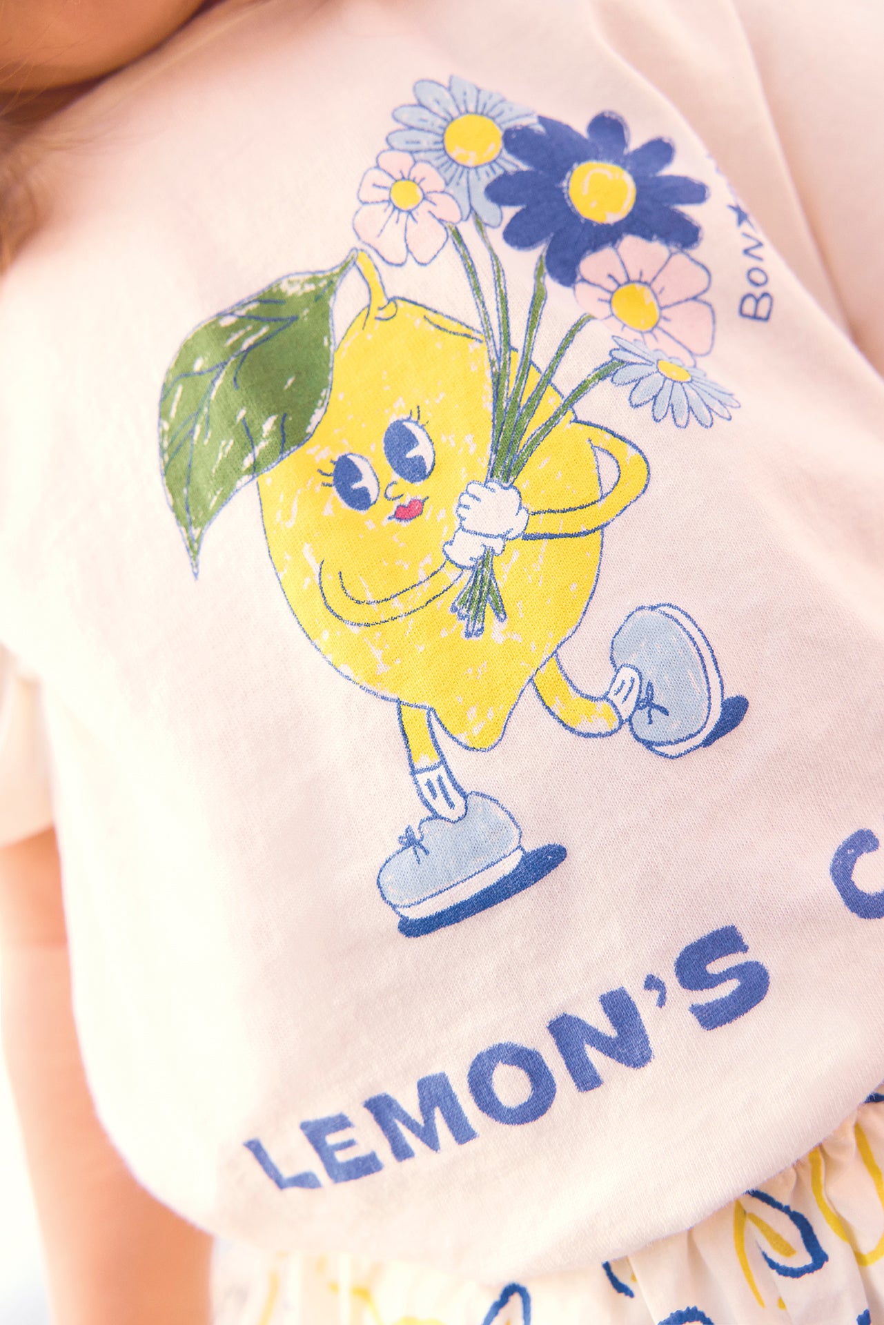 T-shirt - Tuba Lemon Club White hammock