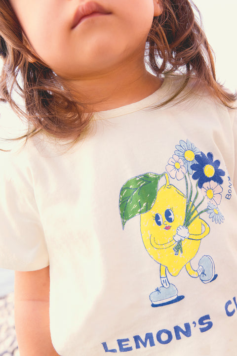 T-shirt - Tuba  lemon club blanc hamac - Image principale