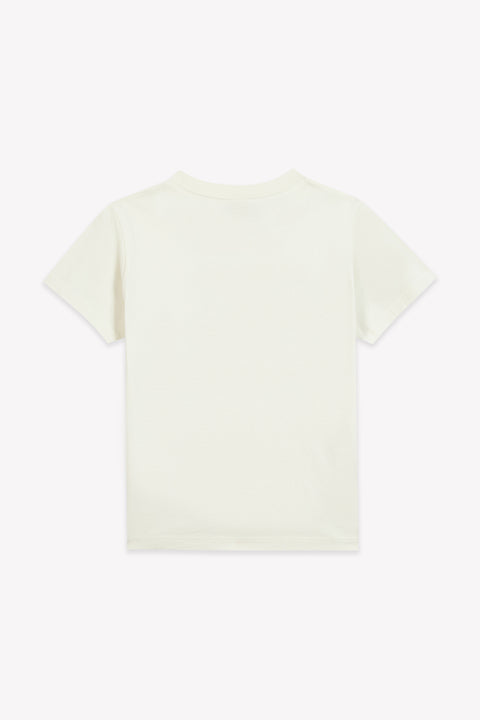 T-shirt - Tubu écru logo - Image principale