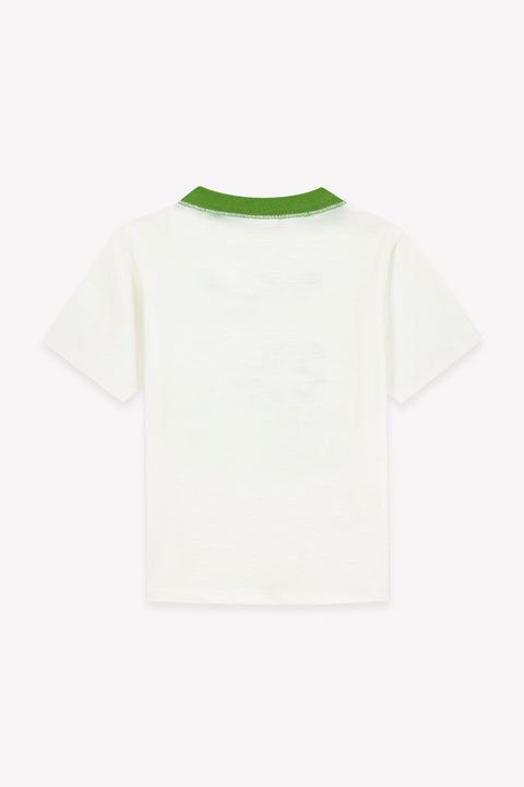 T-shirt - Lodestie  Ride écru bonton - Image principale