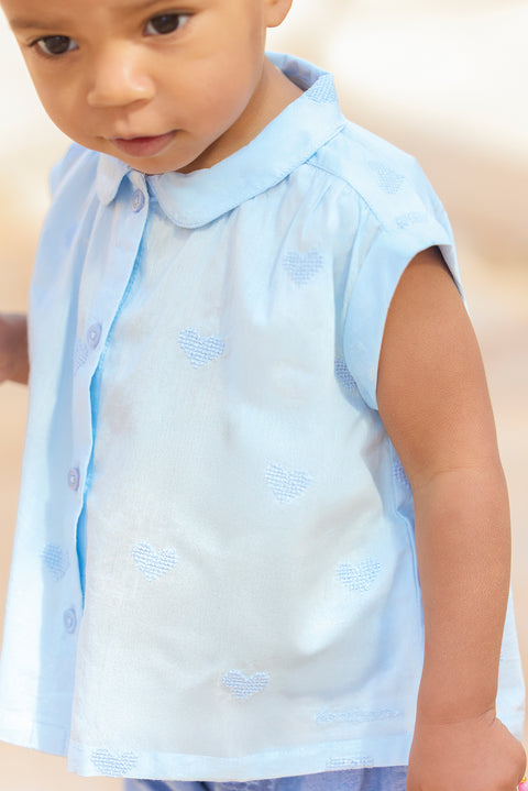 Blouse - Lorelei aqua - Image principale