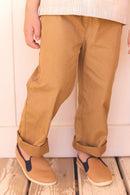 Pantalon - Léone beige teddy
