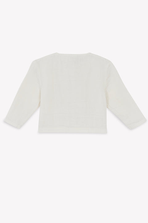 Chemise - Linde  écru bonton - Image principale
