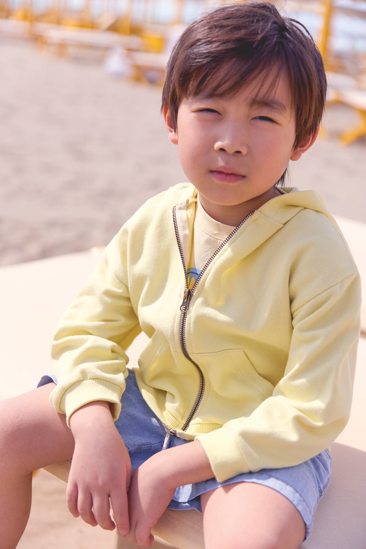 Sweatshirt - Lu zipped lemonade