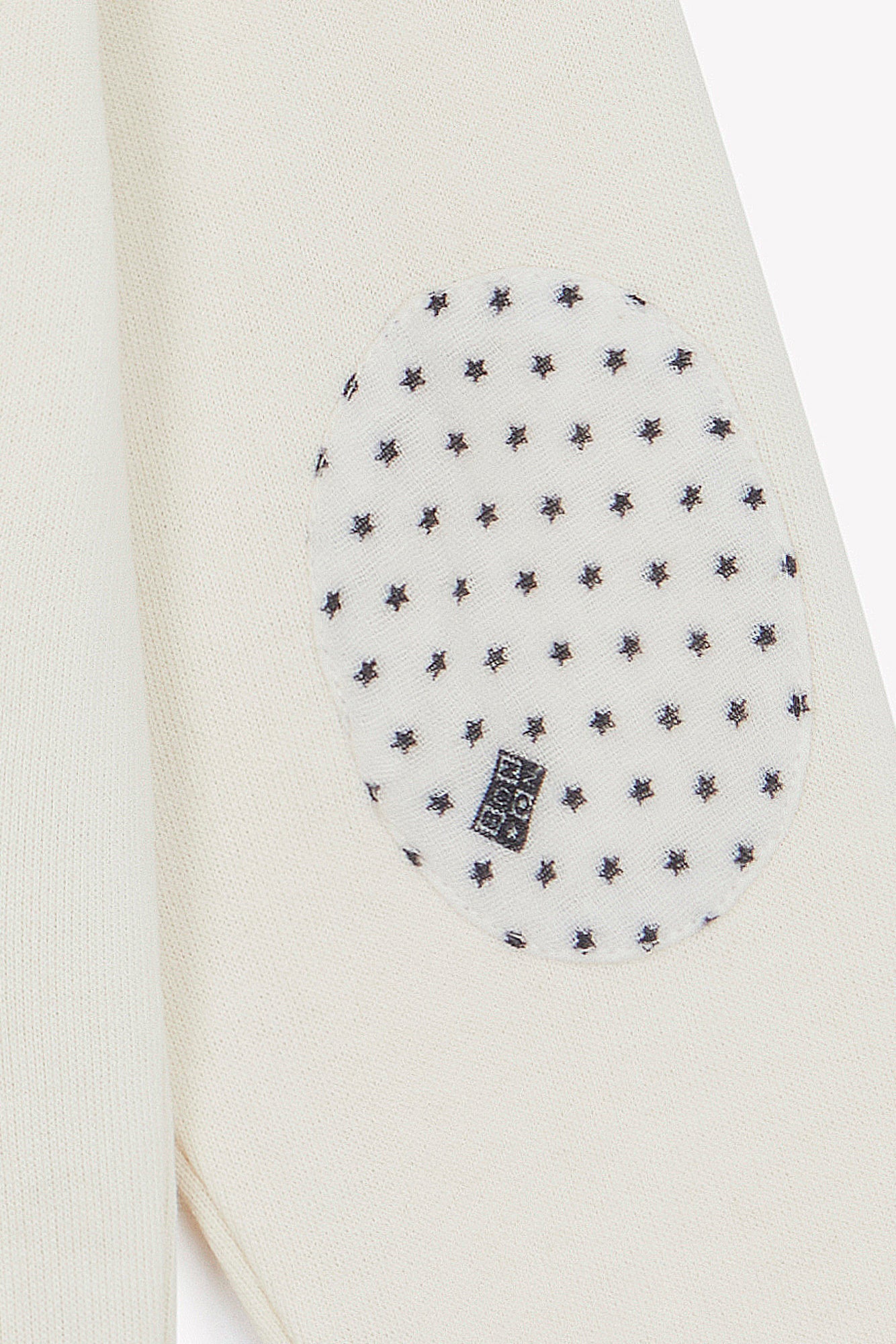 Sweat - Smile écru bonton surteint