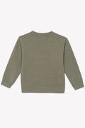 Sweatshirt - Smile khaki kayak Illustration "Summer Camper"
