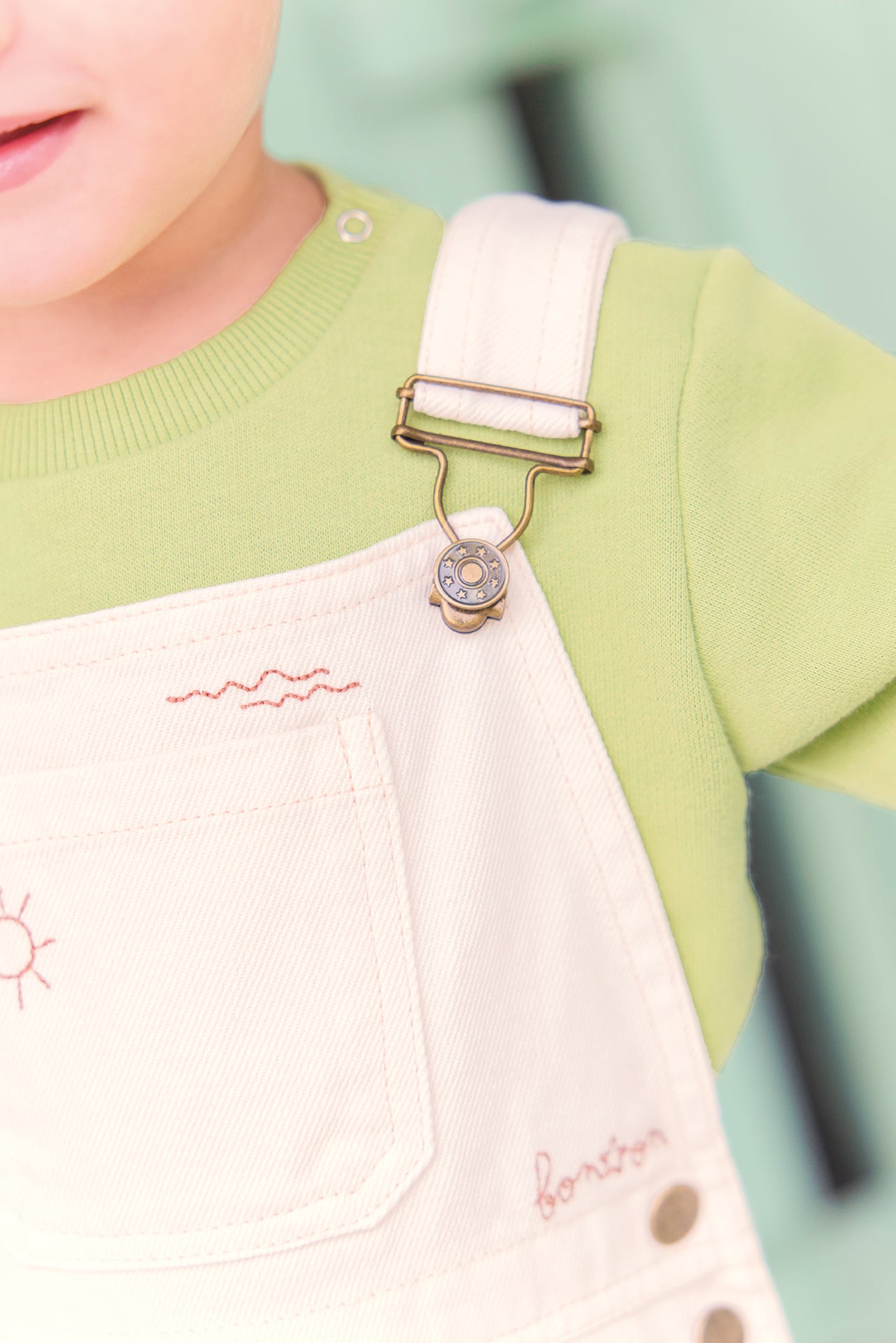 Dungaree - short ecru lazlo