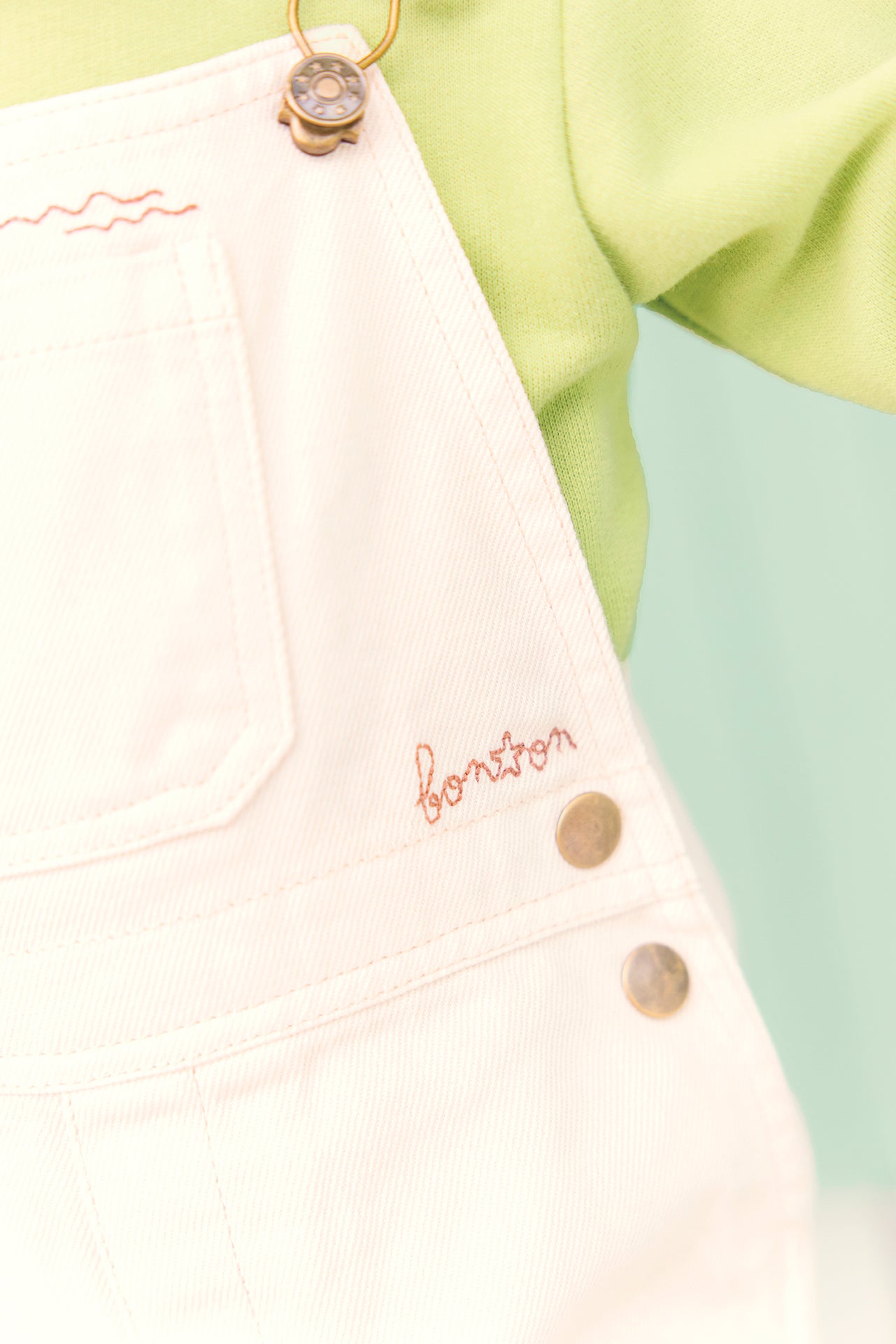 Dungaree - short ecru lazlo