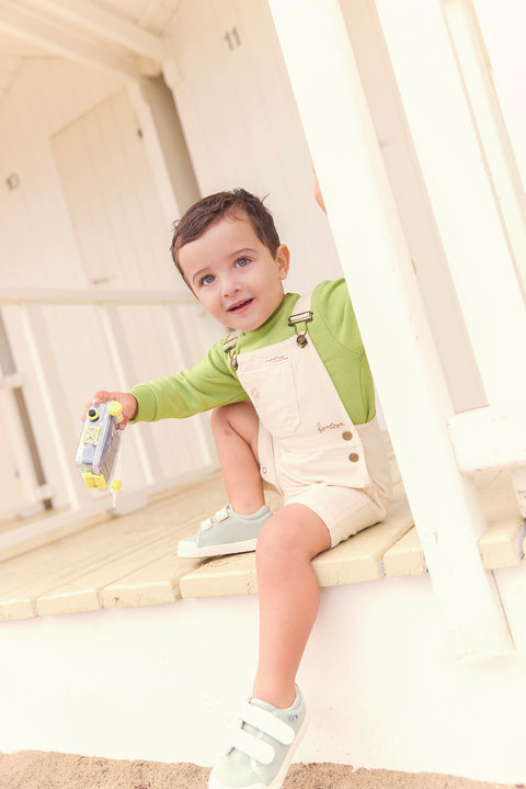 Dungaree - Short ecru Lazlo - Image principale