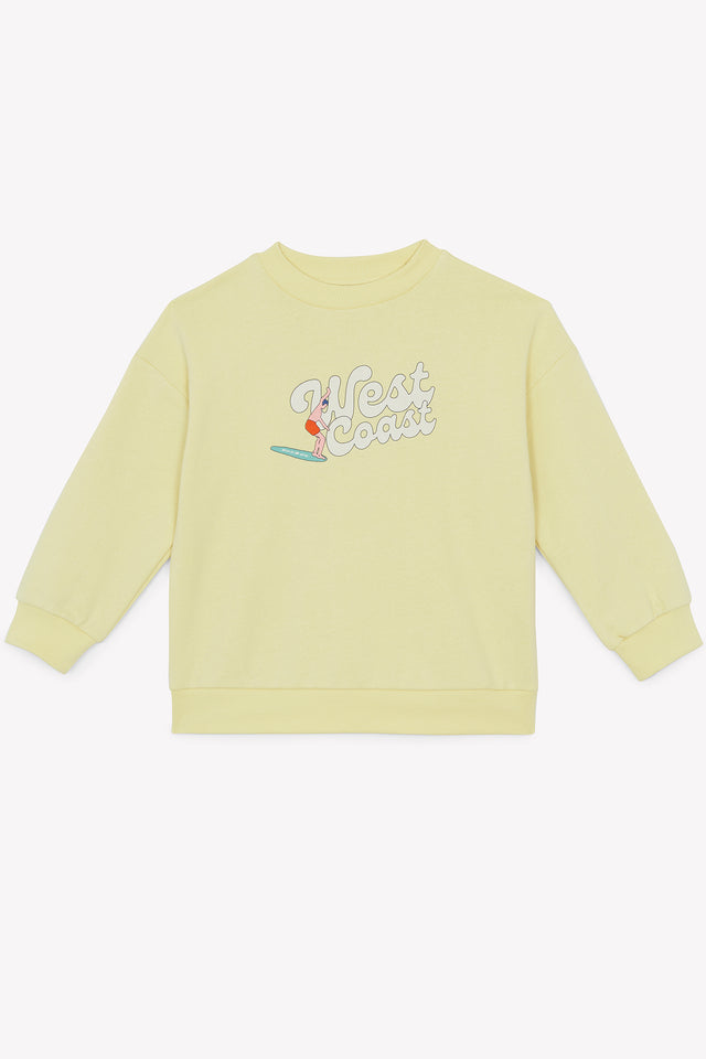 Sweat - Lame limonade imprimé "west coast" - Image principale